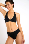 Maillot de bain 2 pièces triangle noir BAYRO & IRMA EDEN - 6