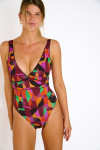 Maillot de bain 1 pièce coloré MAURINE PIGODIA