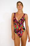 Maillot de bain 1 pièce coloré MAURINE PIGODIA