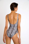 Maillot une pièce imprimé serpent NANCIE SKINARIA - 3