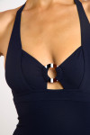 Maillot un pièce marine NATALIA THERMA - 4