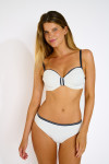 Maillot de bain 2 pièces écru ORLINA & IRMA AMORGOS