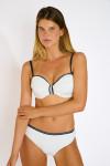 Maillot de bain 2 pièces écru ORLINA & IRMA AMORGOS