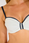 Maillot de bain 2 pièces écru ORLINA & IRMA AMORGOS