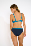 Maillot de bain 2 pièces bleu RAVI & BHARTIE FORMOSA - 3