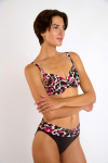 Maillot de bain 2 pièces imprimé animal SASKIA & ADELES BARBATI