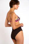 Maillot de bain 2 pièces imprimé animal SASKIA & ADELES BARBATI
