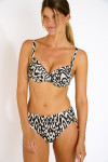 Maillot de bain 2 pièces imprimé SASKIA & YVANA PEFKOS - 4