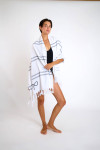 Fouta écru ATHOS HORTENSE