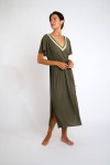 Robe kaki SARANDA SAMOS - 6