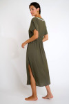 Robe kaki SARANDA SAMOS - 3