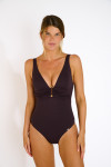 Maillot une pièce marron ULTIMA MYRTOS