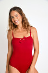 Maillot de bain 1 pièce rouge ruby MICHELA LAVANDOU - 7