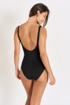 Maillot de bain 1 pièce Livia NANCIE LAVANDOU uni noir