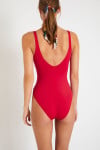 Maillot de bain une pièce rose framboise NANCIE LAVANDOU - 4