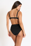 Maillot de bain 2 pièces noir SASKIA & ADELES LAVANDOU - 2