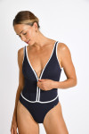 Maillot de bain une pièce femme Livia marine DOVANE TAMARINDO - 4
