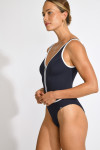 Maillot de bain une pièce femme Livia marine DOVANE TAMARINDO - 2
