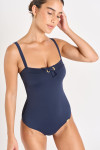 Maillot de bain 1 pièce marine MICHELA PAVILLON