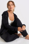 Veste de jogging noire PERIPLE VIATIQUE