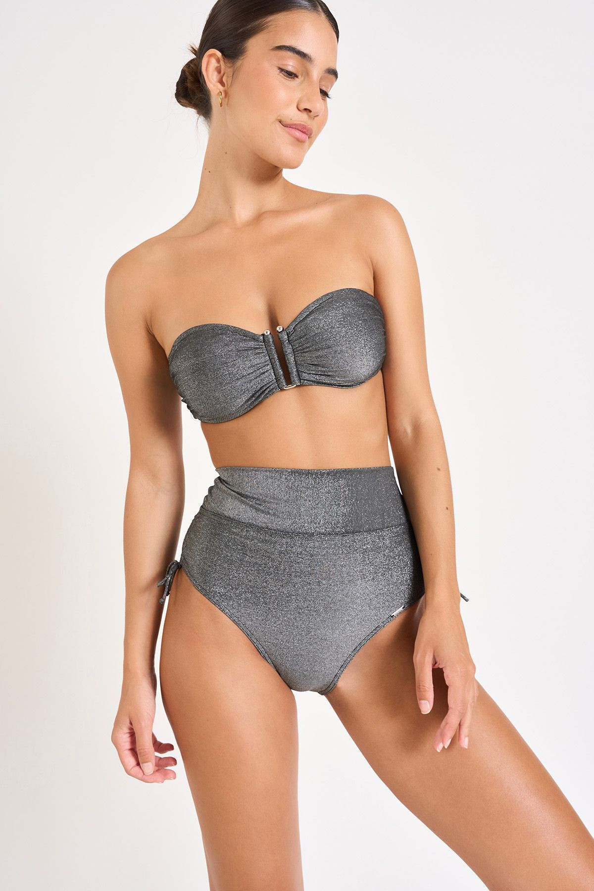 Maillot de bain 2 pièces noir FEDYA & DIOME ADAMAN - 0
