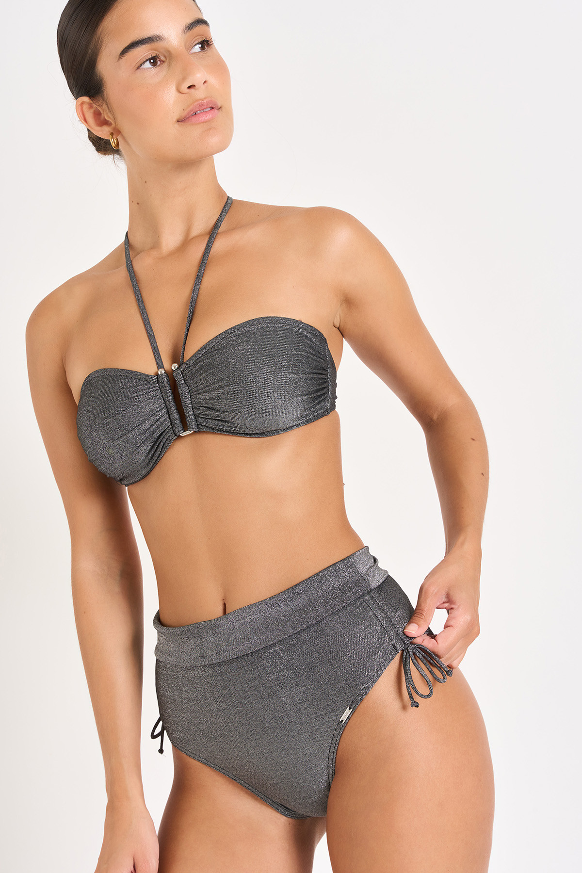 Maillot de bain 2 pièces noir FEDYA & DIOME ADAMAN - 3