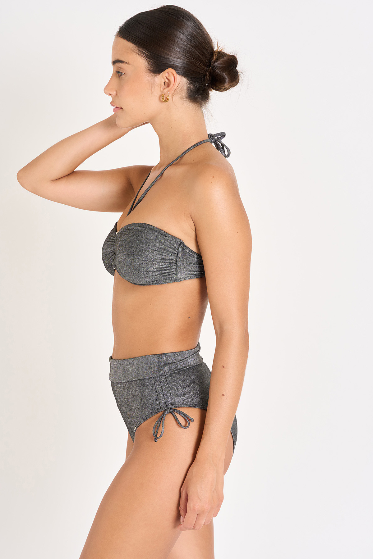 Maillot de bain 2 pièces noir FEDYA & DIOME ADAMAN - 5