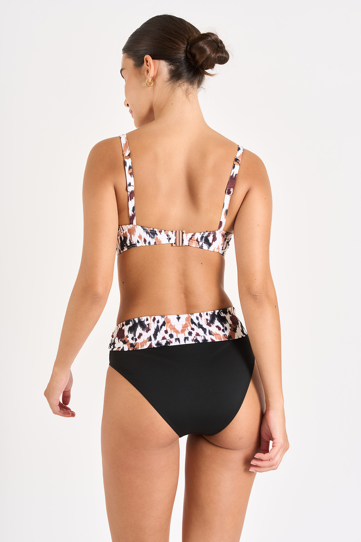 Maillot de bain 2 pièces chocolat SIMONA & MAEVE BANGKA - 1