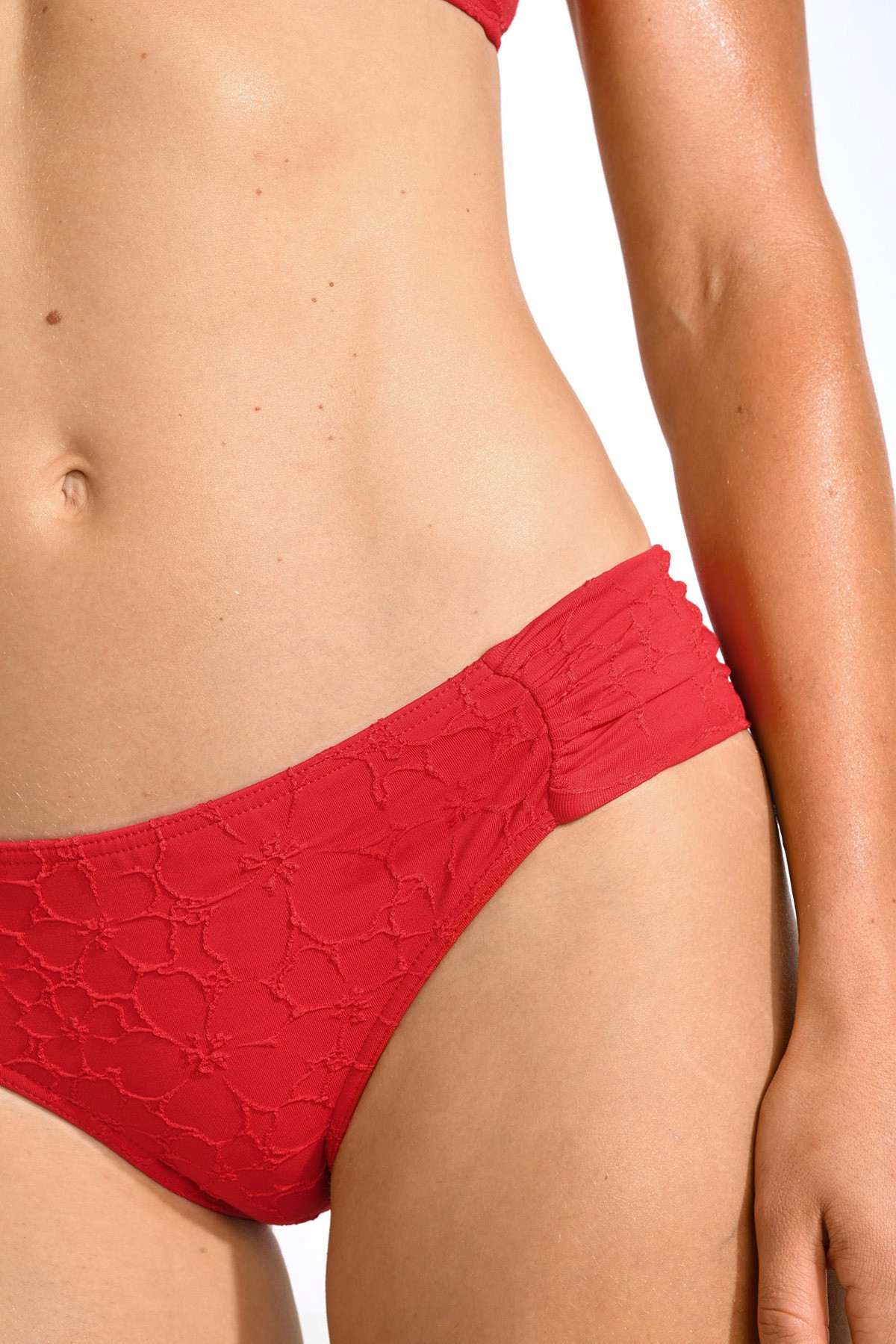 Maillot de bain 2 pièces rouge BANUA & STAEL GECKO - 3