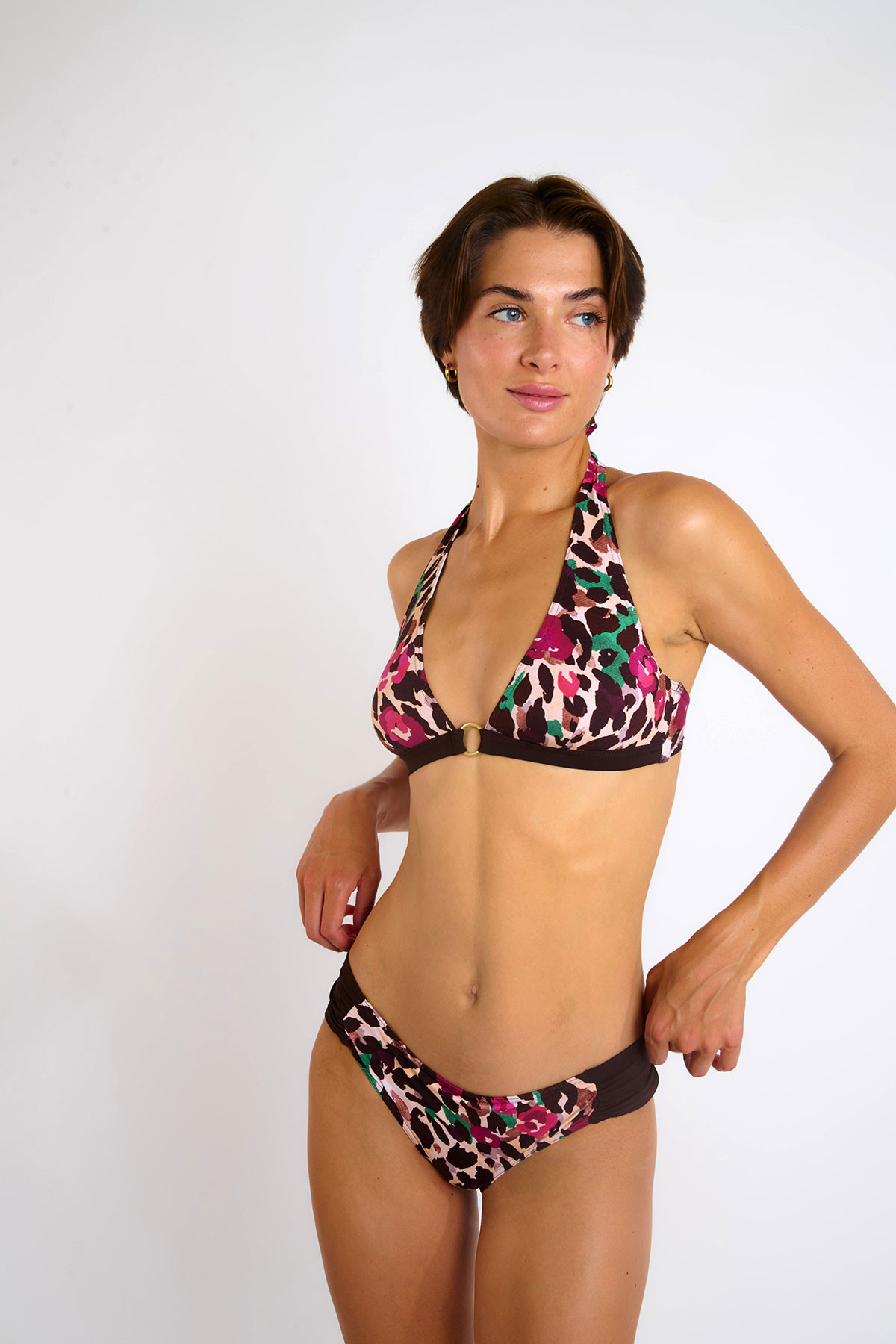 Maillot de bain 2 pièces imprimé animal SIYAM & STAEL BARBATI - 1