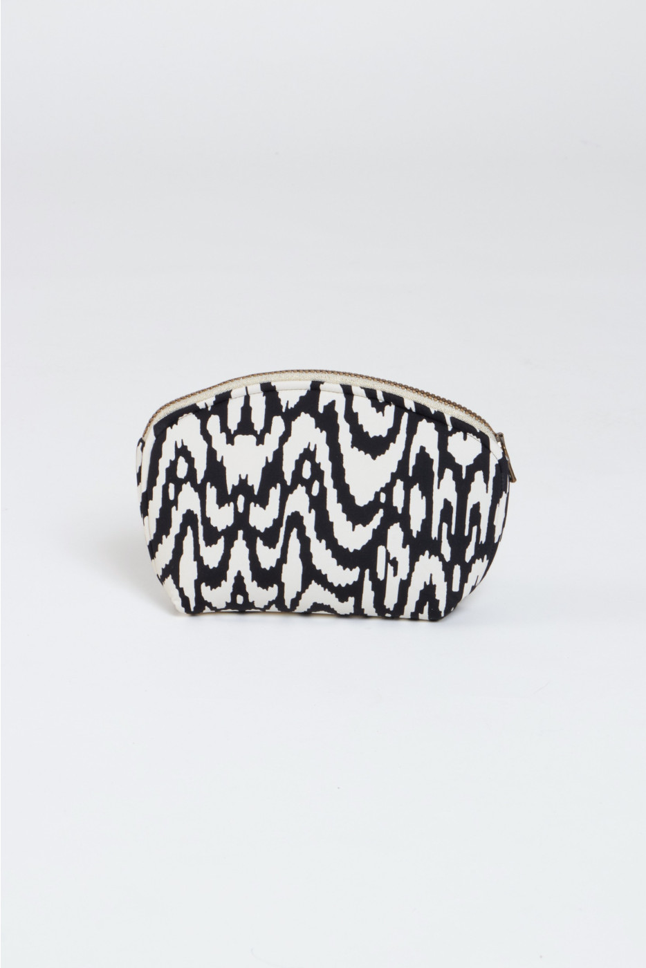 Pochette ANNA SALIS imprimé noir et écru - 4