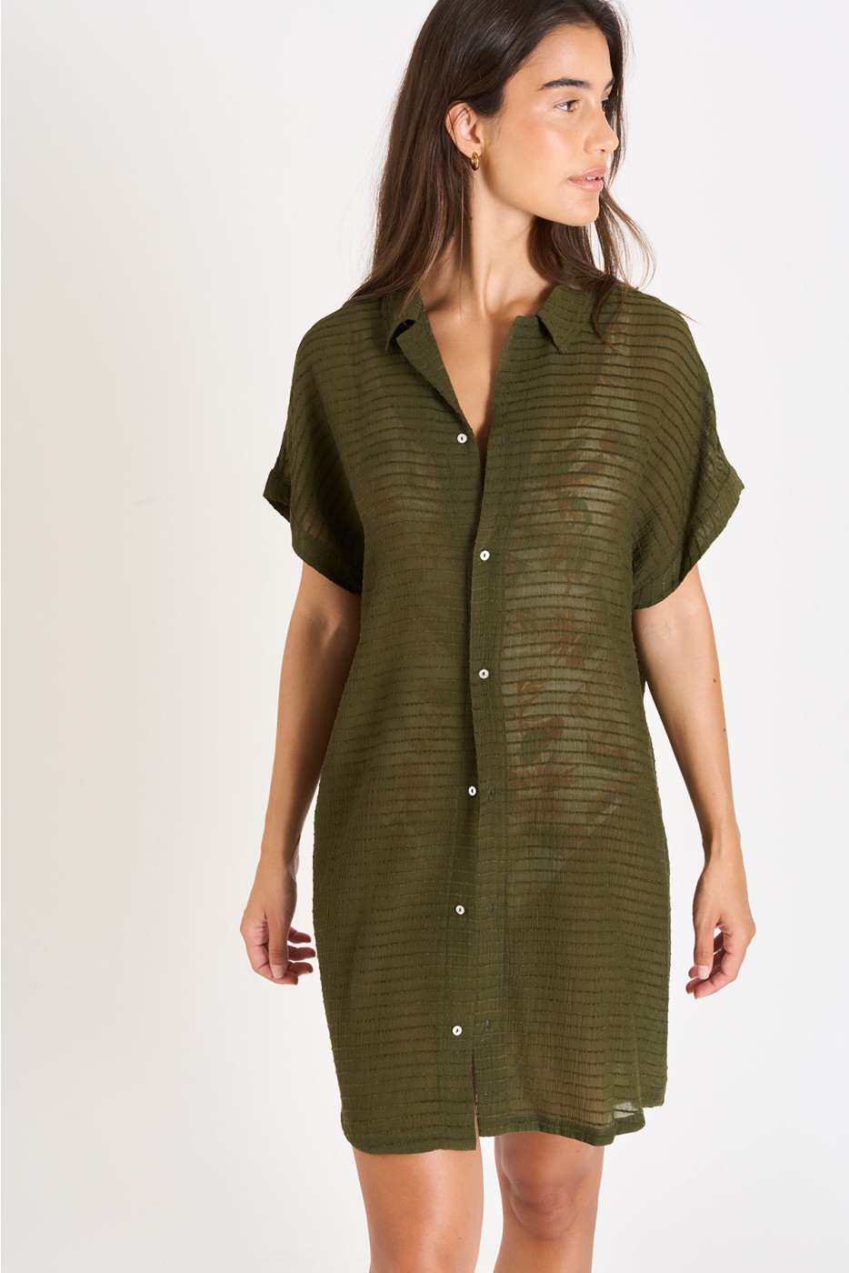 Chemise kaki PALACA SOLOBEACH - 4