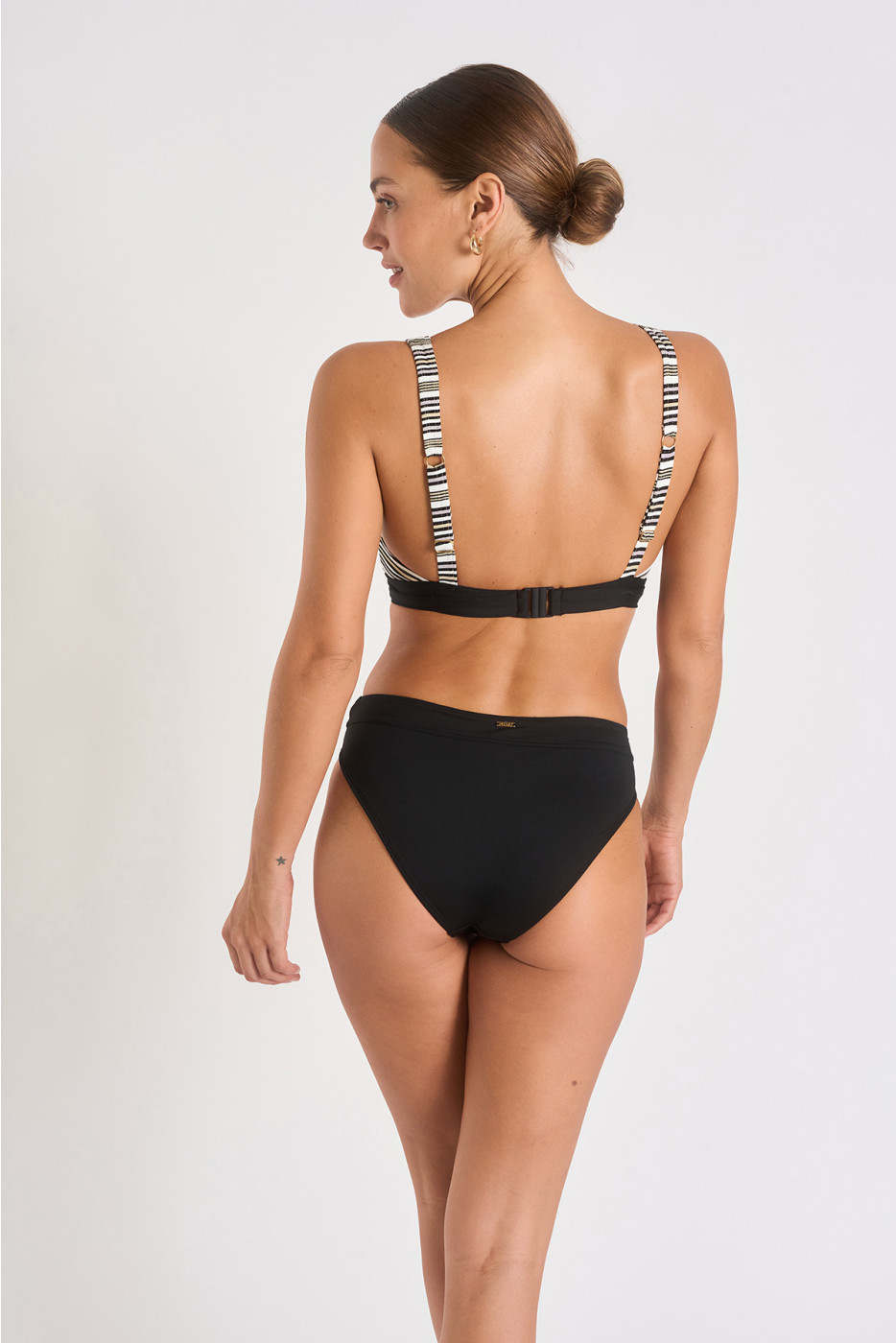 maillot de bain 2 pièces noir MAYLIS & BRUNE ALLIAGE