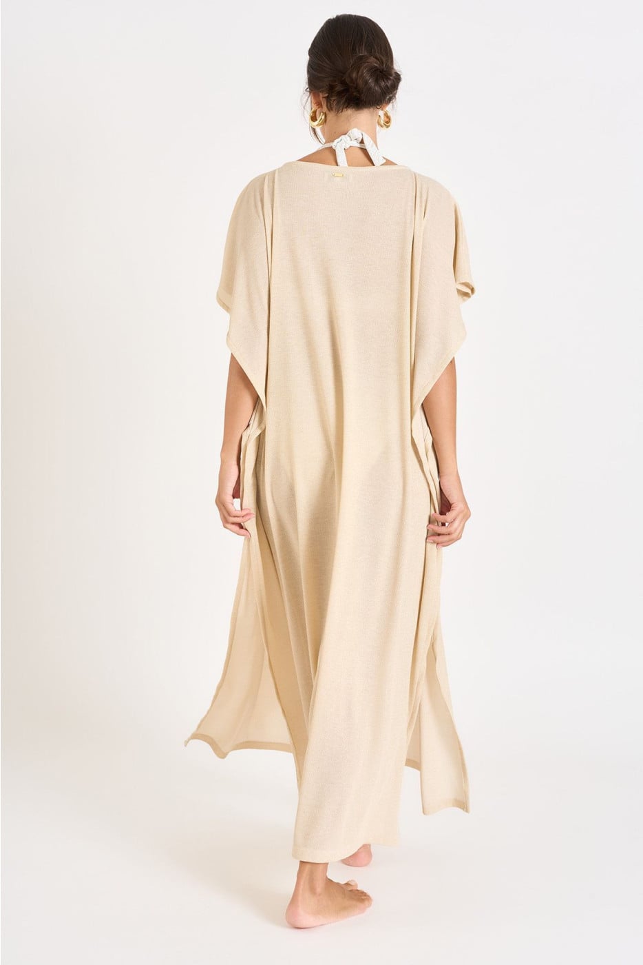 Robe longue dorée FABIOLA HAMAMET - 3