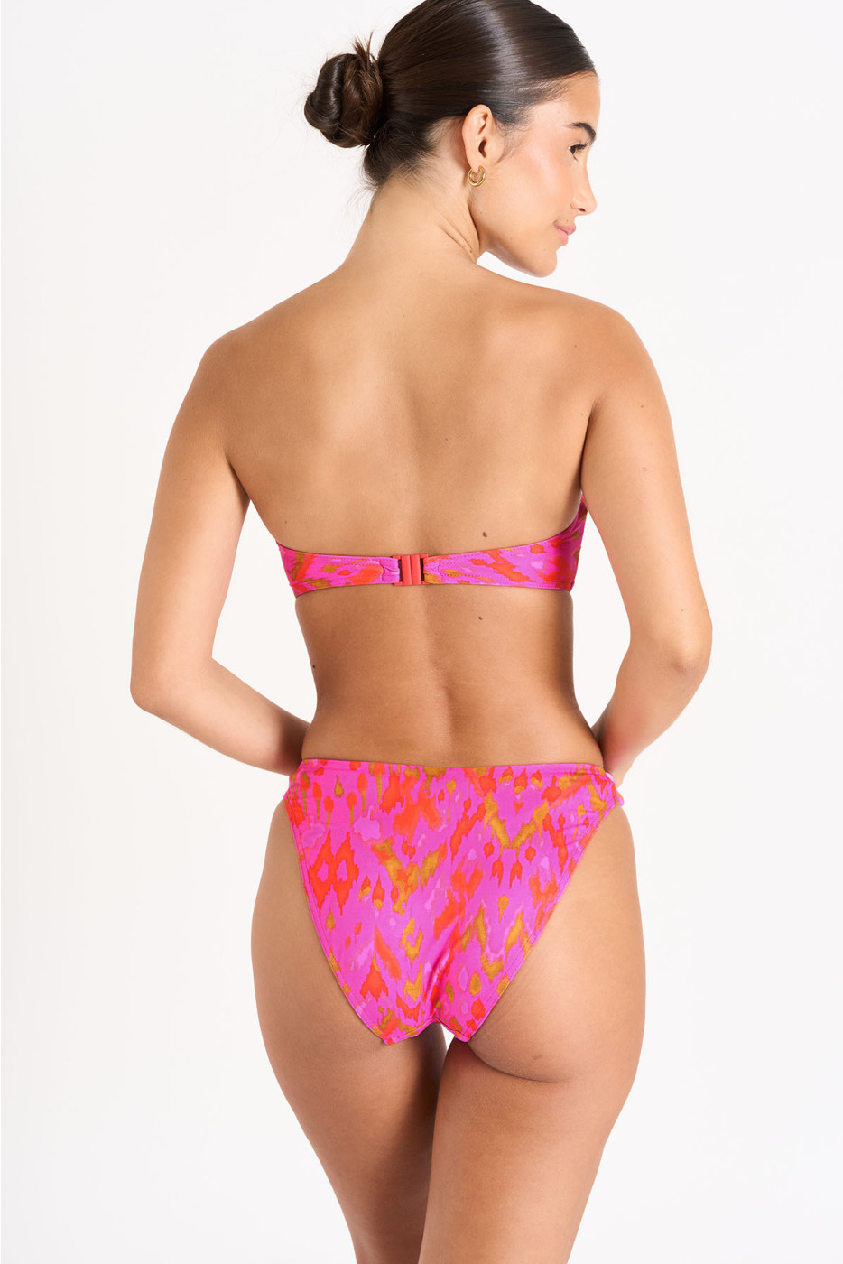Maillot de bain 2 pièces rose FEDYA & JOELLE INHACA - 3