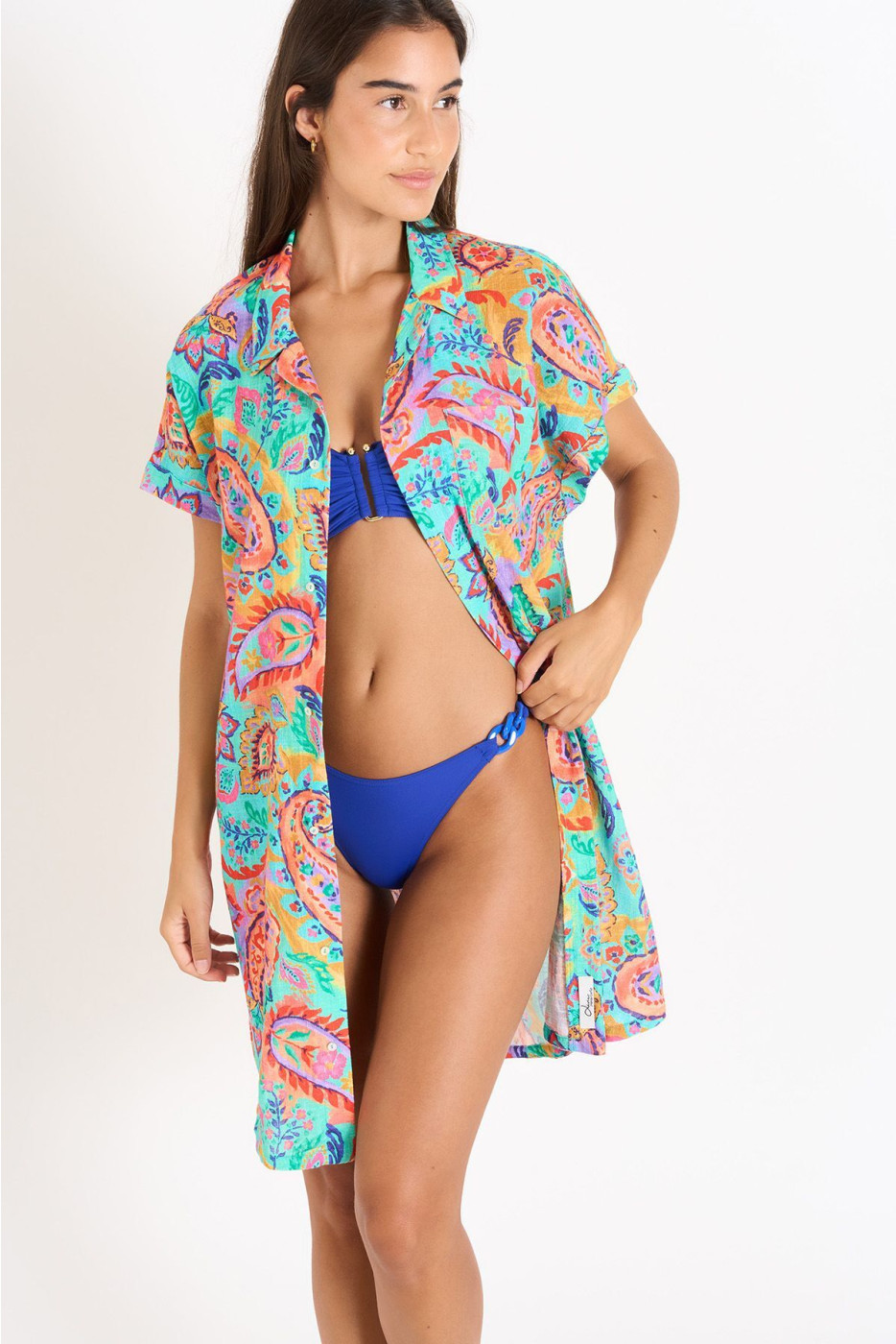 Chemise imprimé cachemire PALACA COTPRASLIN - 2