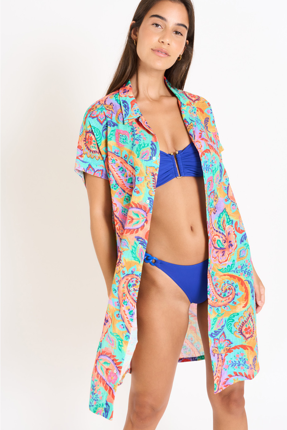Chemise imprimé cachemire PALACA COTPRASLIN - 4