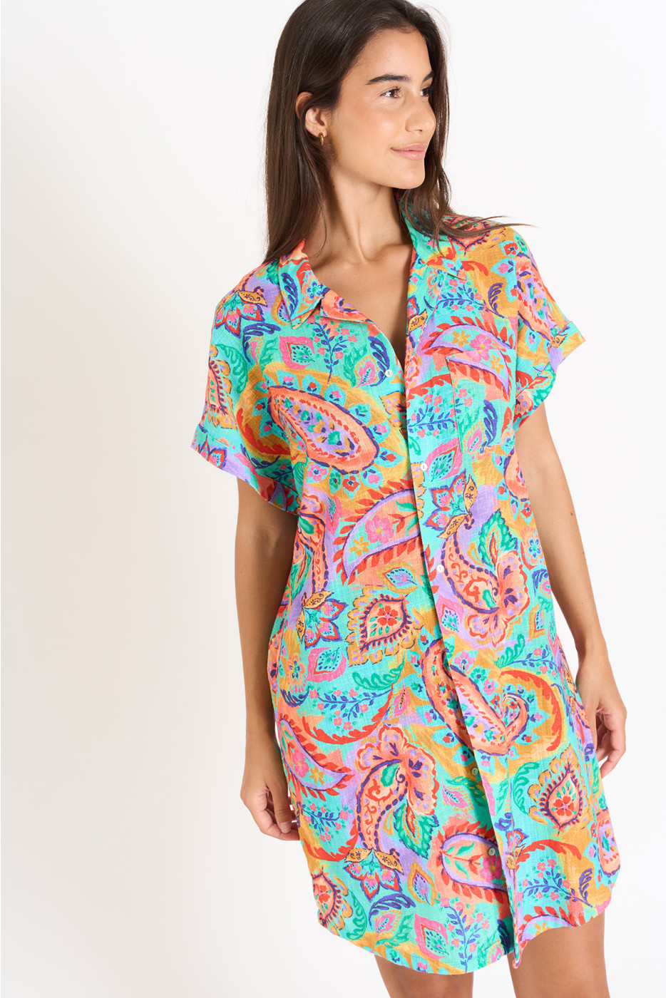 Chemise imprimé cachemire PALACA COTPRASLIN - 6