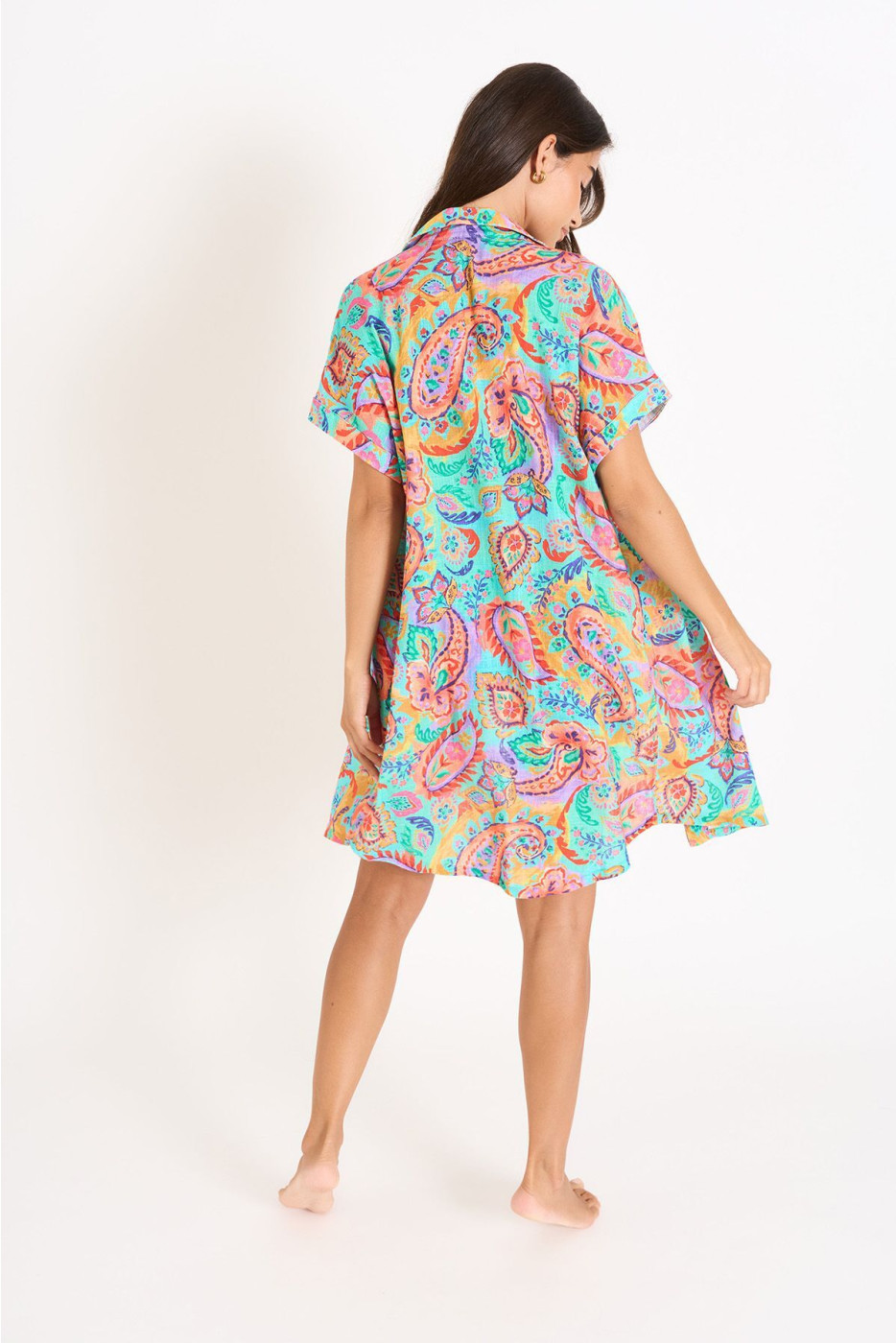 Chemise imprimé cachemire PALACA COTPRASLIN - 3