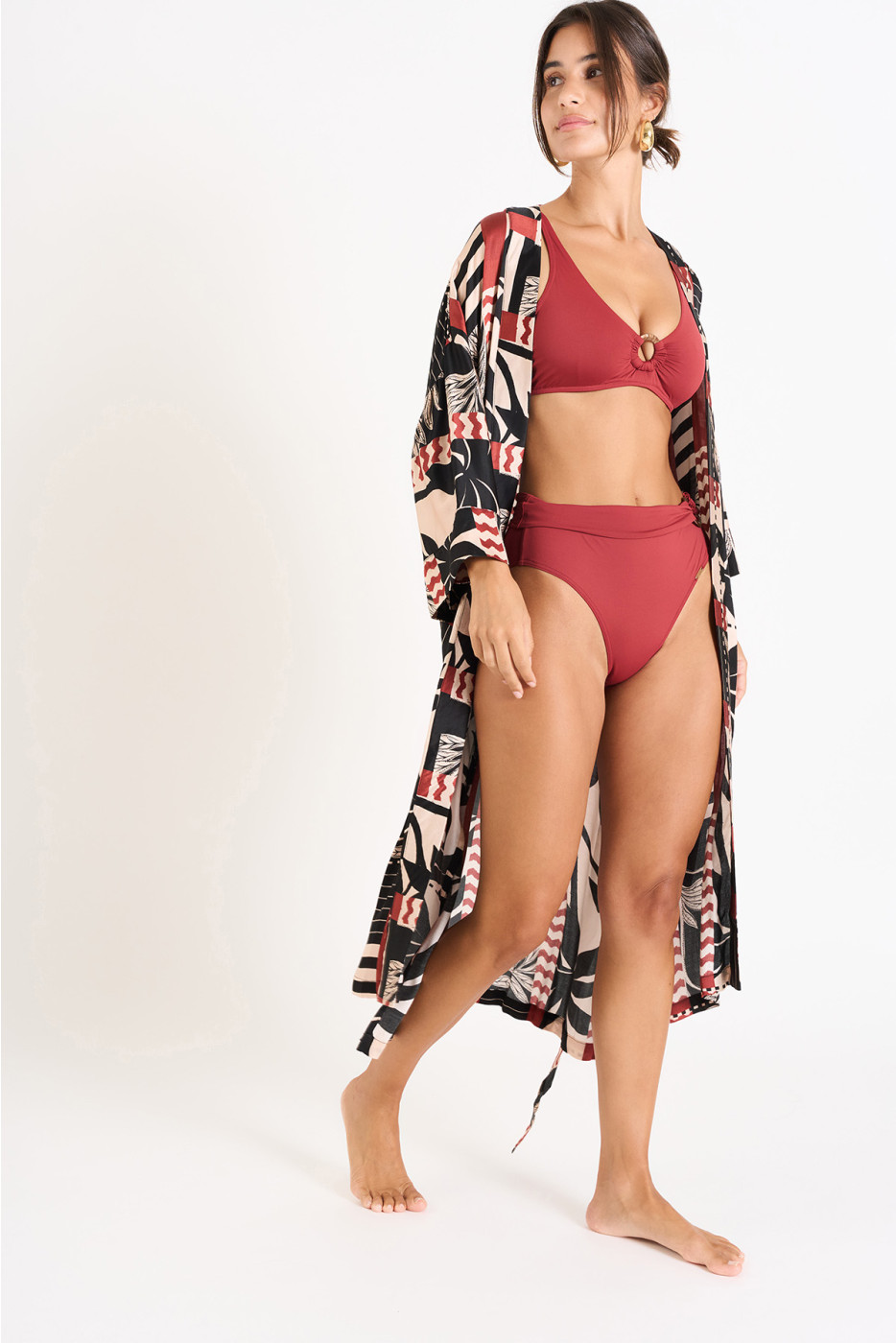Kimono imprimé TOKYO MESQUIDA