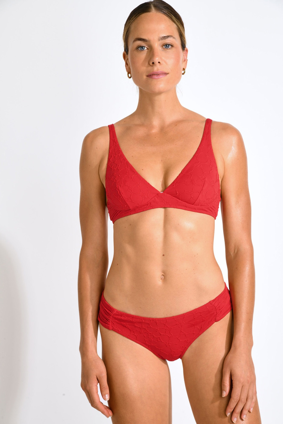 Maillot de bain 2 pièces rouge BANUA & STAEL GECKO - 2