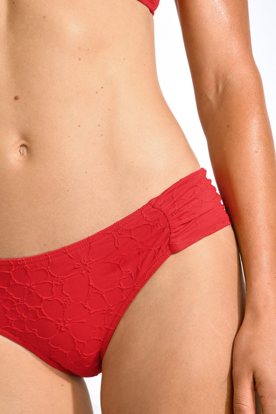 Maillot de bain 2 pièces rouge BANUA & STAEL GECKO - 5