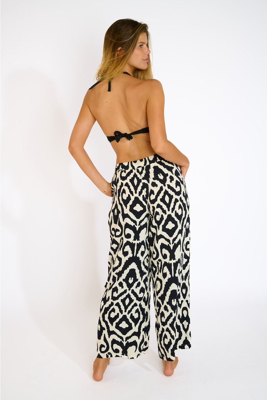 Pantalon fluide imprimé ALYA LIMANIA - 4