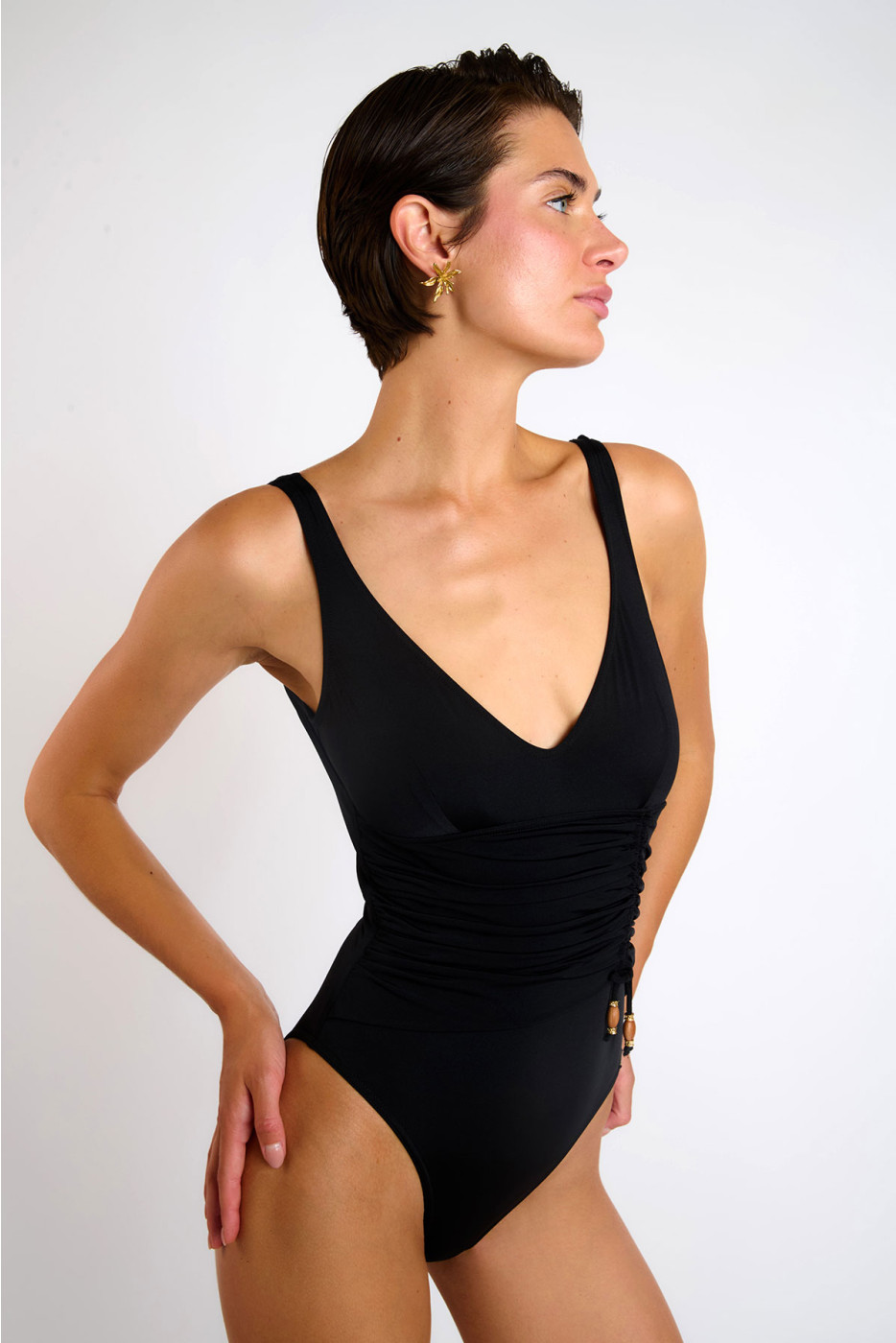 Maillot de bain une pièce noir EVETTE MANDRAKi - 5
