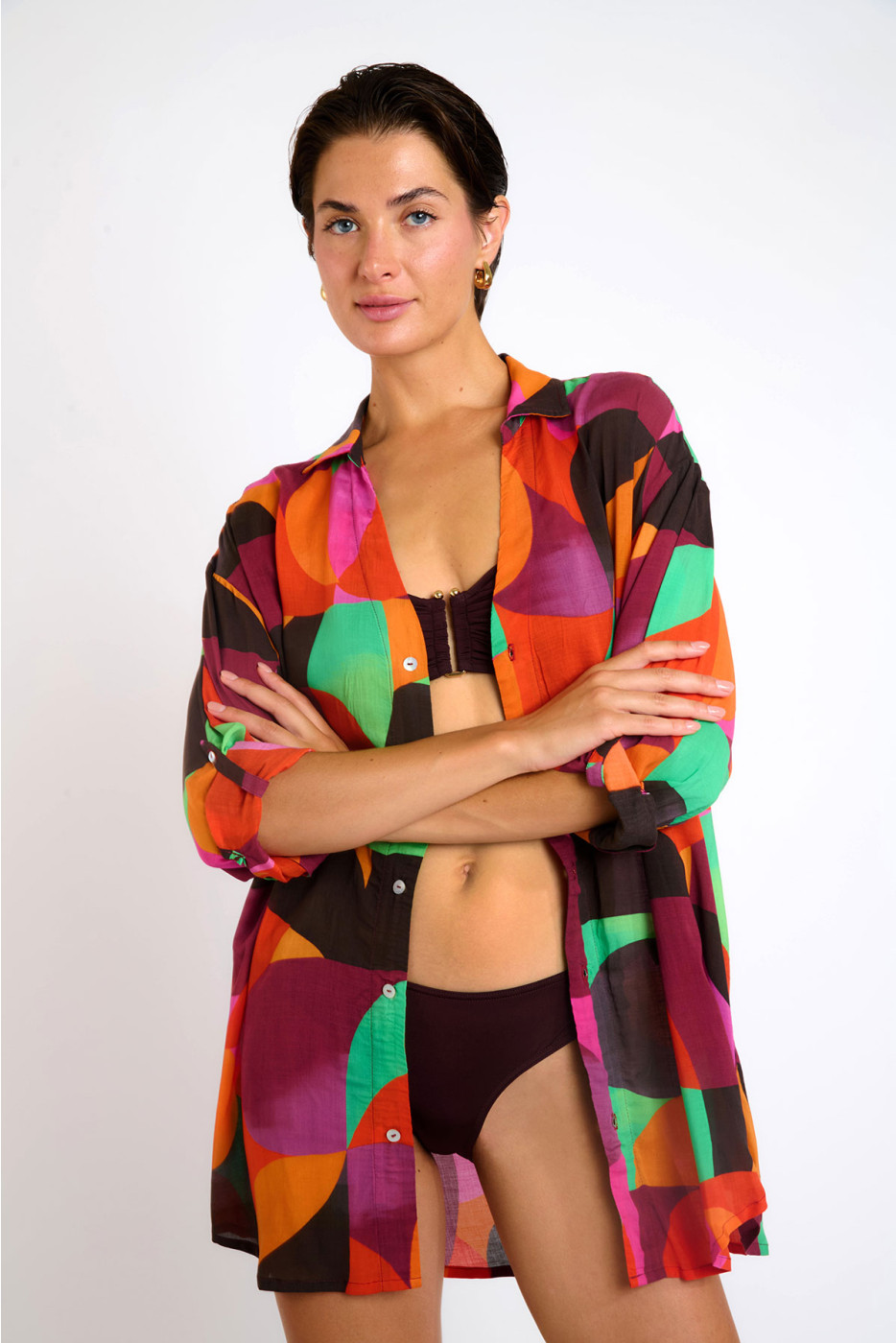 Chemise colorée SARAH PIGOVOIL - 2