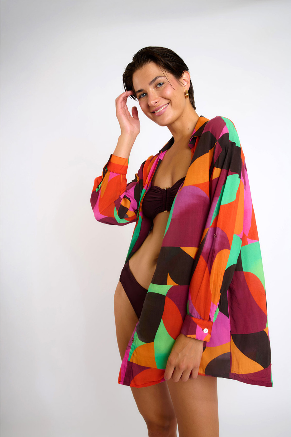 Chemise colorée SARAH PIGOVOIL - 7