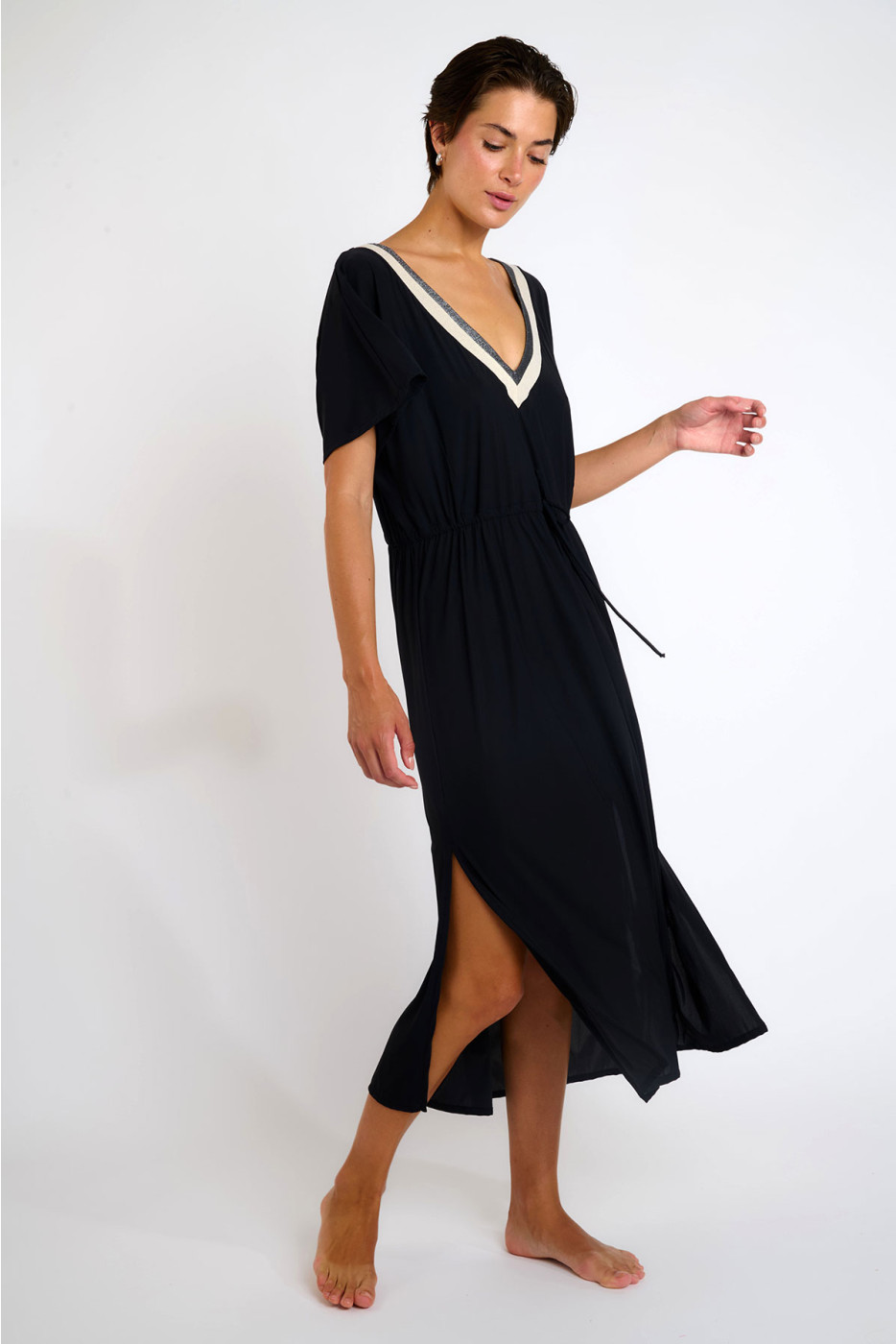 Robe noire SARANDA SAMOS - 4