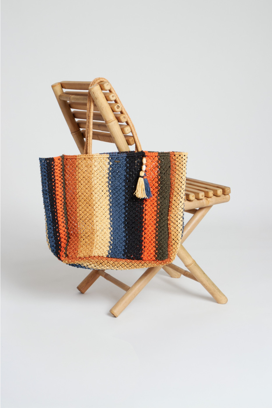Sac cabas multicolore MELISSE GIALOS - 4