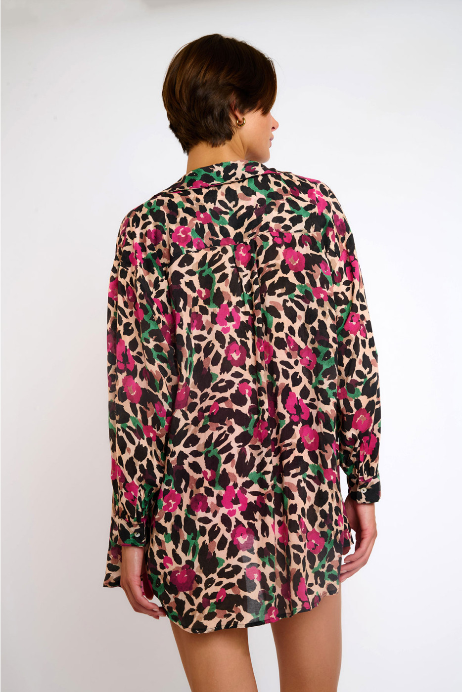 Chemise imprimé animal SARAH BARBAVOIL - 8