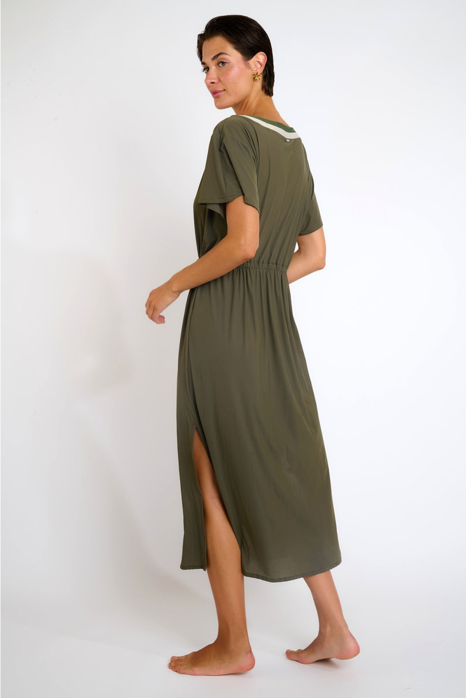 Robe kaki SARANDA SAMOS - 3
